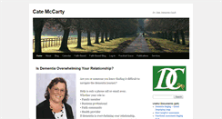Desktop Screenshot of catemccarty.com