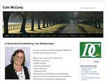 Tablet Screenshot of catemccarty.com